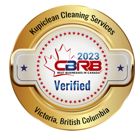 2023 CBRB Inc. Kupiclean Cleaning Services Badge